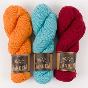 West Wool WESTKNITS KIT - AQUATIC FRUIT Merino wool DK Westknits Kits
