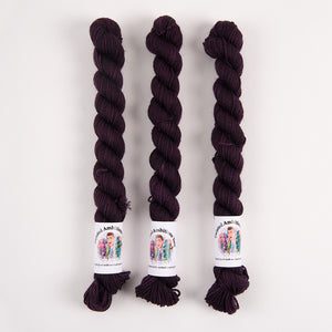 SWEET SOCK MINI - AUBERGINE