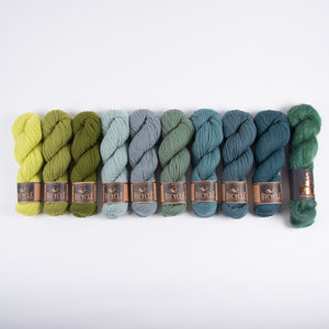 West Wool BABY AVOCADO TREE Merino wool Fingering Quick Kits