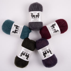 MOHAIR MIX - BEWITCHED AUBERGINE