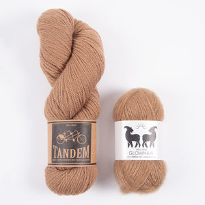 BISCUIT MOHAIR MATCH TRIO DK