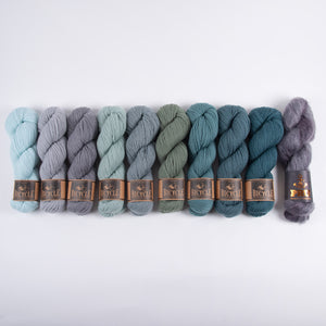 West Wool COMPLETELY ZEN Merino wool Fingering Quick Kits