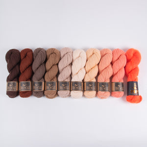 West Wool DELICIOUS YUZU BISCUIT Merino wool Fingering Quick Kits