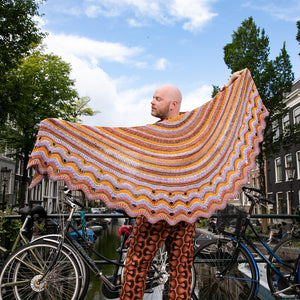 DELECTABLE COLLECTIBLE SHAWL - LAVENDER SUNSET