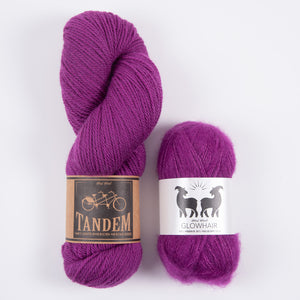 West Wool FANDANGO MOHAIR MATCH TRIO DK Mohair Silk Merino wool Mixed Weight Quick Kits