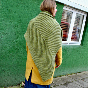 GREYKJAVIK SHAWL - SAGE FERN