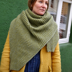 GREYKJAVIK SHAWL - SAGE FERN
