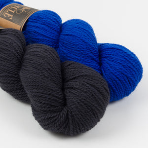 MOSSY MARLED RAGLAN – BLUE ROYAL