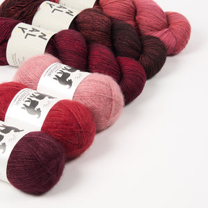 WESTKNITS KIT - OXBLOOD FROST