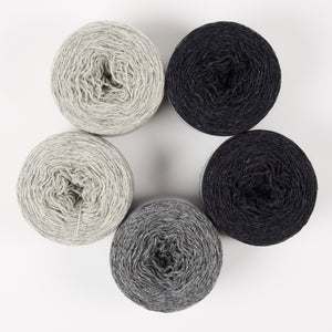 WESTKNITS KIT - SILVER FLANNEL