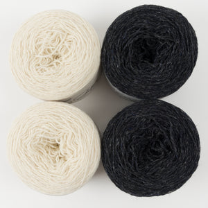 Holst Garn BLEACHED GREY Merino wool Wool Light Fingering Quick Kits