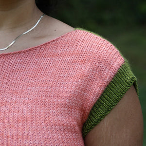 PISU TOP - CORDUROY CONTRAST