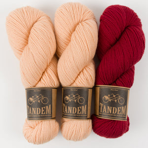 West Wool WESTKNITS KIT - INTENSE SHERBERT Merino wool DK Westknits Kits