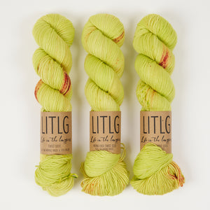 HIGH TWIST SOCK - GREEN HONEYDEW