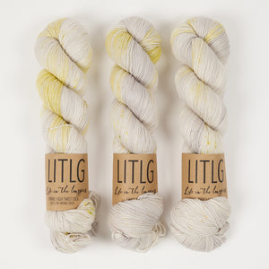 HIGH TWIST SOCK - SILVER BIRCH