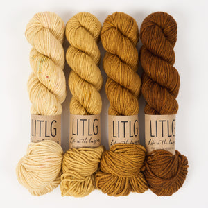 WESTKNITS KIT - TOFFEE SPARKLE