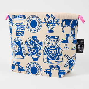DRAWSTRING BAG - DUTCH BLUE