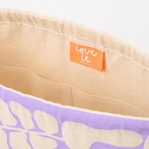 DRAWSTRING BAG - WOBBLE PURPLE