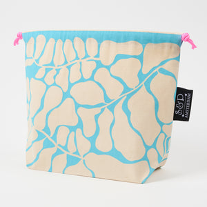 DRAWSTRING BAG - WOBBLE ROBINS EGG