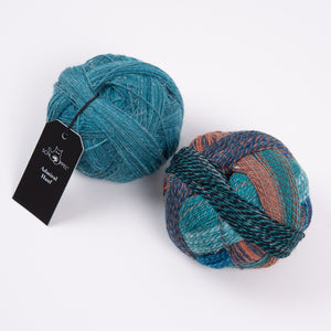 COLOR POPPORTUNITY SOCKS - SEAFOAM MARL