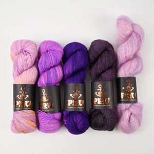 WESTKNITS KIT - PURPLE BLOOM