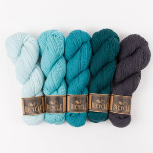 West Wool A LONG SWIM Merino wool Fingering Quick Kits