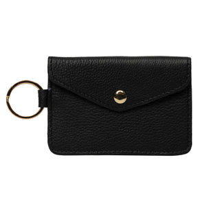 PROJECT 28 - BLACK - KEYRING SNAP POUCH