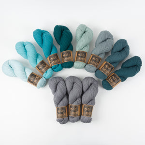 PAINTING BRICKS SWEATER - BLUE BRICKS