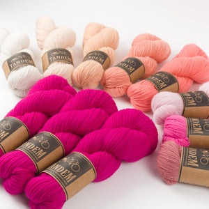 PAINTING BRICKS SWEATER - PINK BRICKS