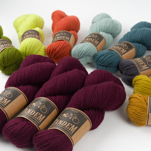 PAINTING BRICKS SWEATER - PLUM BRICKS