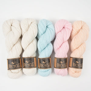 West Wool FIRST DAY OF SPRING Merino wool Fingering Quick Kits