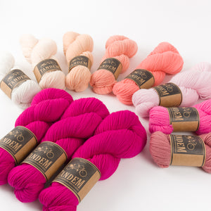 WESTKNITS KIT - PINK BLANKET