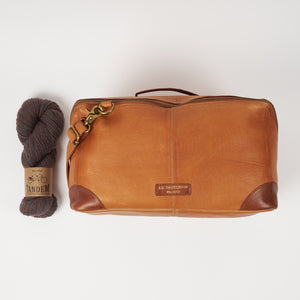 PROJECT 80 - BURNED TAN/WALNUT - CROSSOVER PROJECT ORGANISER