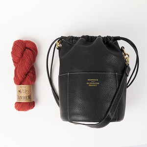 PROJECT 61 - BLACK PEBBLE - DRAWSTRING PROJECT ORGANISER