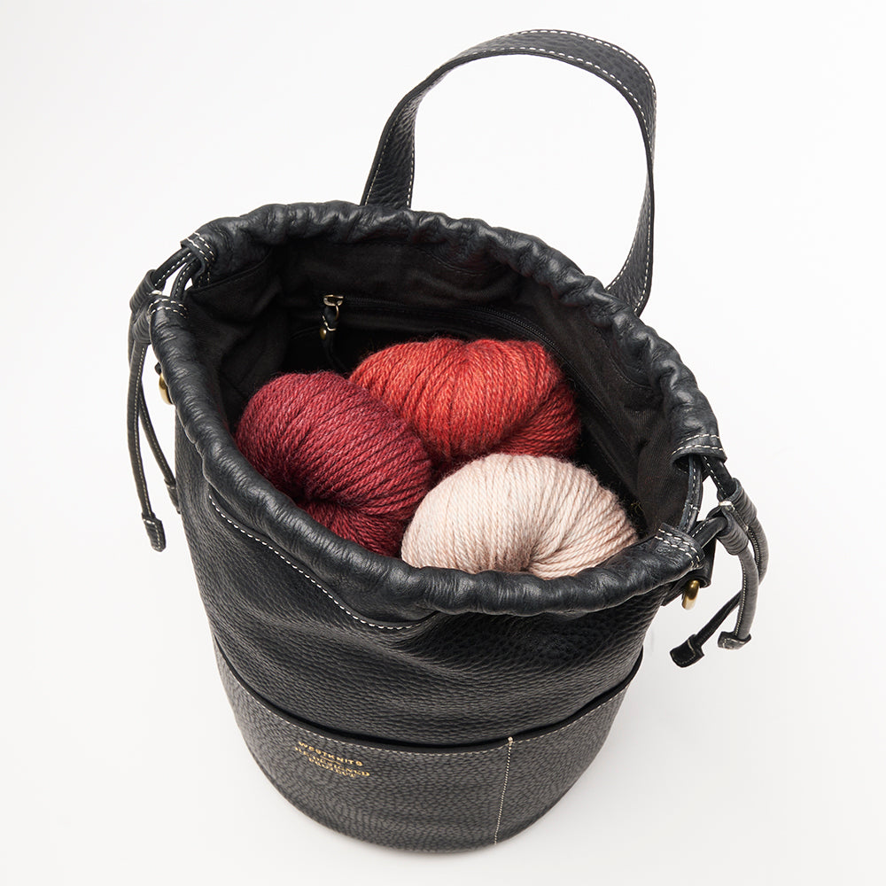 PROJECT 61 - BLACK PEBBLE - DRAWSTRING PROJECT ORGANISER