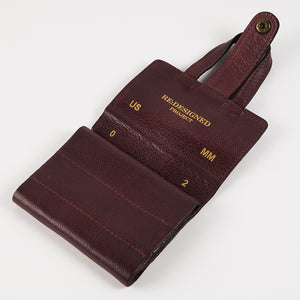 PROJECT 66 - DARK CHERRY - CIRCULAR NEEDLE CASE