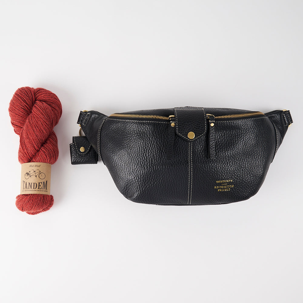 PROJECT 95 - BLACK PEBBLE - BELT BAG