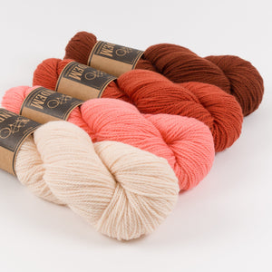 WESTKNITS KIT - AUTUMN PEACHES