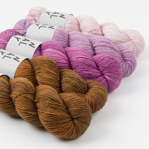 WESTKNITS KIT - PERIWINKLE HAZELNUT