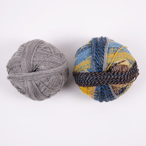 Schoppel-Wolle COLOR POPPORTUNITY SOCKS - BEACH MARL Wool Nylon Light Fingering Westknits Kits