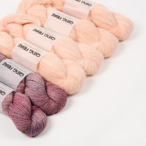 WESTKNITS KIT - ROSEY PEACH