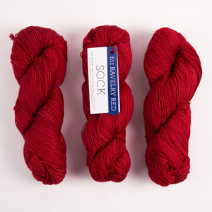 MALABRIGO SOCK - RAVELRY RED