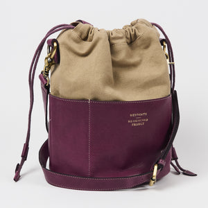 PROJECT 61 - AUBERGINE - DRAWSTRING PROJECT ORGANIZER