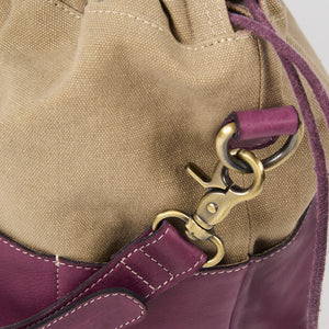 PROJECT 61 - AUBERGINE - DRAWSTRING PROJECT ORGANIZER