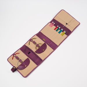 PROJECT 14 - AUBERGINE - LARGE NEEDLE CASE