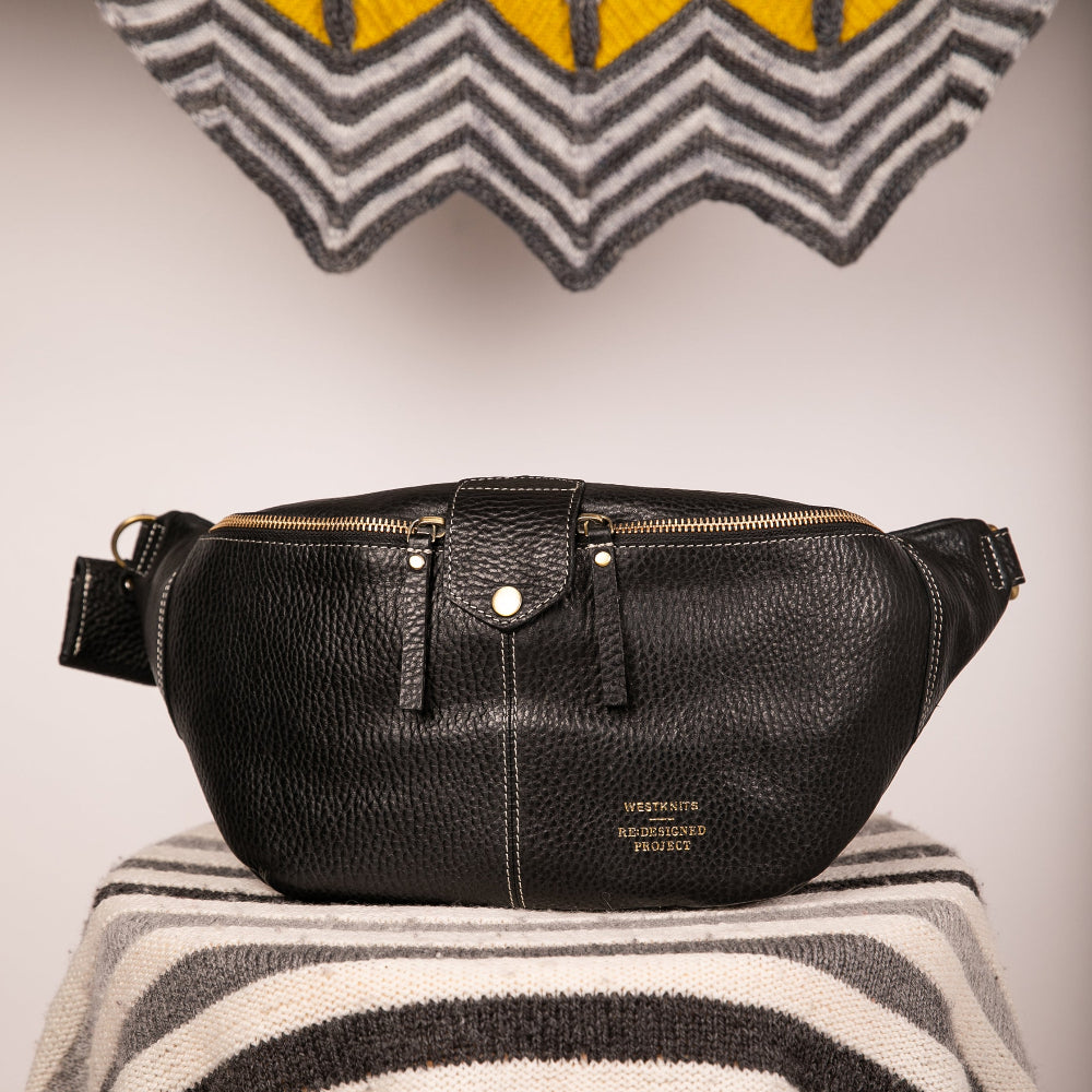 PROJECT 95 - BLACK PEBBLE - BELT BAG