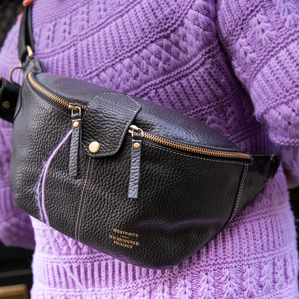 PROJECT 95 - BLACK PEBBLE - BELT BAG