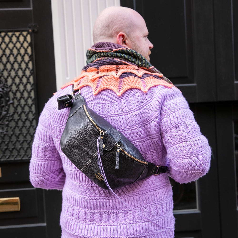 PROJECT 95 - BLACK PEBBLE - BELT BAG