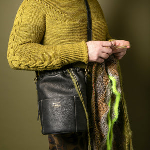 PROJECT 61 - BLACK PEBBLE - DRAWSTRING PROJECT ORGANISER