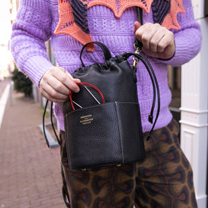 PROJECT 61 - BLACK PEBBLE - DRAWSTRING PROJECT ORGANISER